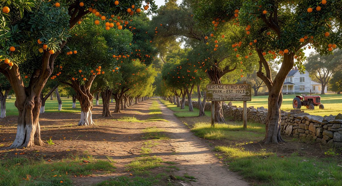 California citrus heritage grove park